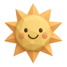 Paper sun